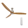 Lucci air 210506 - Plafonski ventilator AIRFUSION AKMANI paulovnija/braon prečnik 152 cm + daljinski upravljač