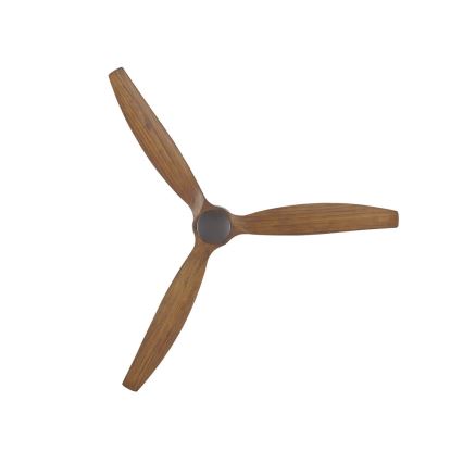 Lucci air 210507 - Plafonski ventilator AIRFUSION AKMANI paulovnija/crna prečnik 152 cm + daljinski upravljač