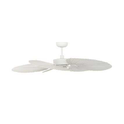 Lucci Air 21065449 - Plafonski ventilator BALI prečnik 132 cm bela/krem + daljinski upravljač