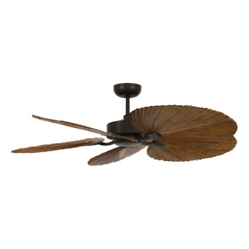 Lucci Air 21065549 - Plafonski ventilator BALI prečnika 132 cm braon + daljinski upravljač