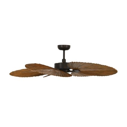 Lucci Air 21065549 - Plafonski ventilator BALI prečnika 132 cm braon + daljinski upravljač