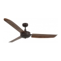 Lucci Air 211017 - Plafonski ventilator CAROLINA, braon, prečnik 142 cm