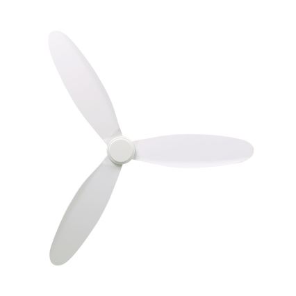 Lucci Air 212870 - Stropni ventilator AIRFUSION RADAR drveni/beli prečnik 132 cm + daljinski upravljač