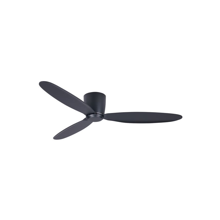 Lucci Air 212884 - plafonski ventilator AIRFUSION RADAR crne boje, prečnik 132 cm + daljinski upravljač