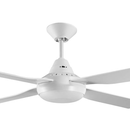 Lucci air 212898 - LED prigušiva plafonski ventilator MOONAH 1xGX53/21W/230V bela, prečnik 122 cm + daljinski upravljač