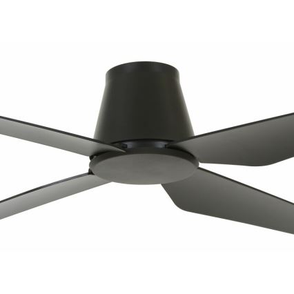 Lucci Air 213000 - plafonski ventilator AIRFUSION ARIA u crnoj boji, prečnik 122 cm + daljinski upravljač