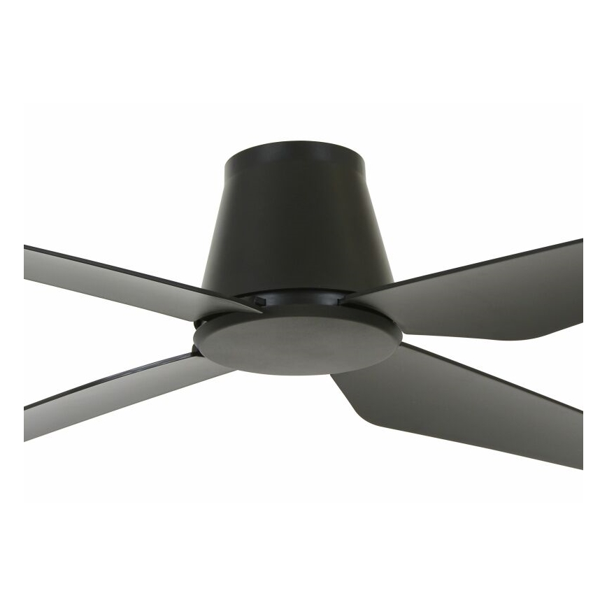 Lucci Air 213000 - plafonski ventilator AIRFUSION ARIA u crnoj boji, prečnik 122 cm + daljinski upravljač