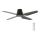 Lucci Air 213000 - plafonski ventilator AIRFUSION ARIA u crnoj boji, prečnik 122 cm + daljinski upravljač