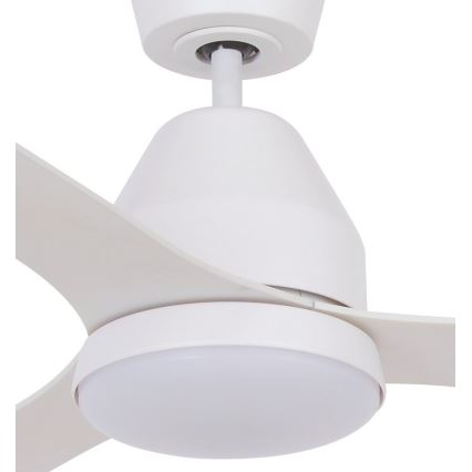Lucci air 213043 - LED plafonski ventilator WHITEHAVEN GX53/17W/230V, beli, prečnik 142 cm + daljinski upravljač