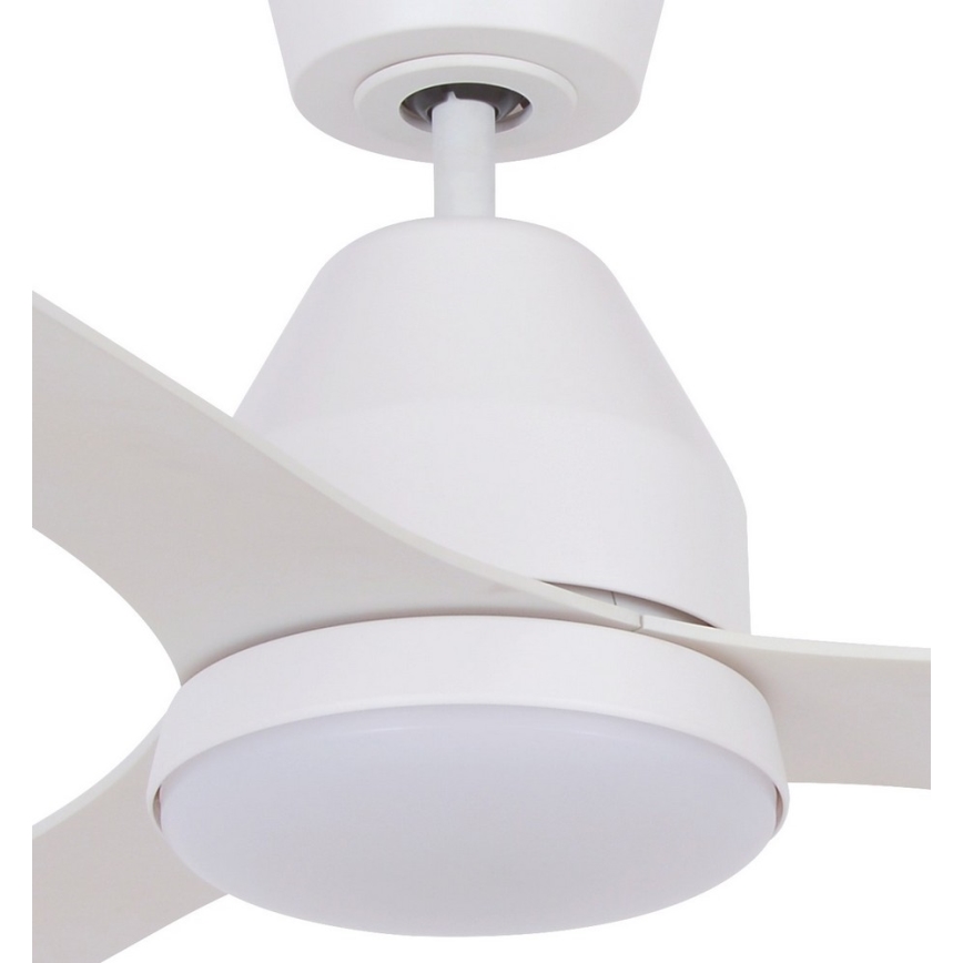 Lucci air 213043 - LED plafonski ventilator WHITEHAVEN GX53/17W/230V, beli, prečnik 142 cm + daljinski upravljač