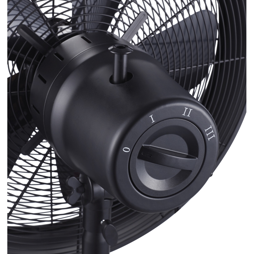Lucci Air 213115EU - Stajaći ventilator BREEZE crni, prečnik 46 cm