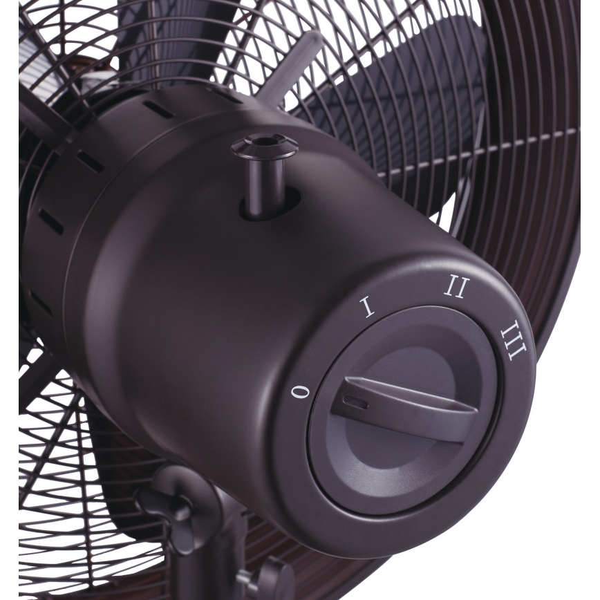 Lucci Air 213116EU - Stojeći ventilator BREEZE, braon, prečnik 46 cm