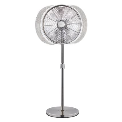 Lucci Air 213117EU - Ventilator na stalku BREEZE, mat hrom, prečnik 46 cm
