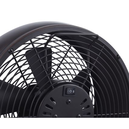 Lucci air 213121 - Stoni ventilator BREEZE, braon, prečnik 28 cm