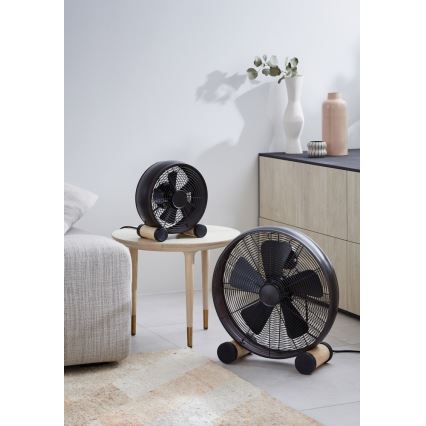 Lucci Air 213122EU - podni ventilator BREEZE, crni, prečnik 46 cm