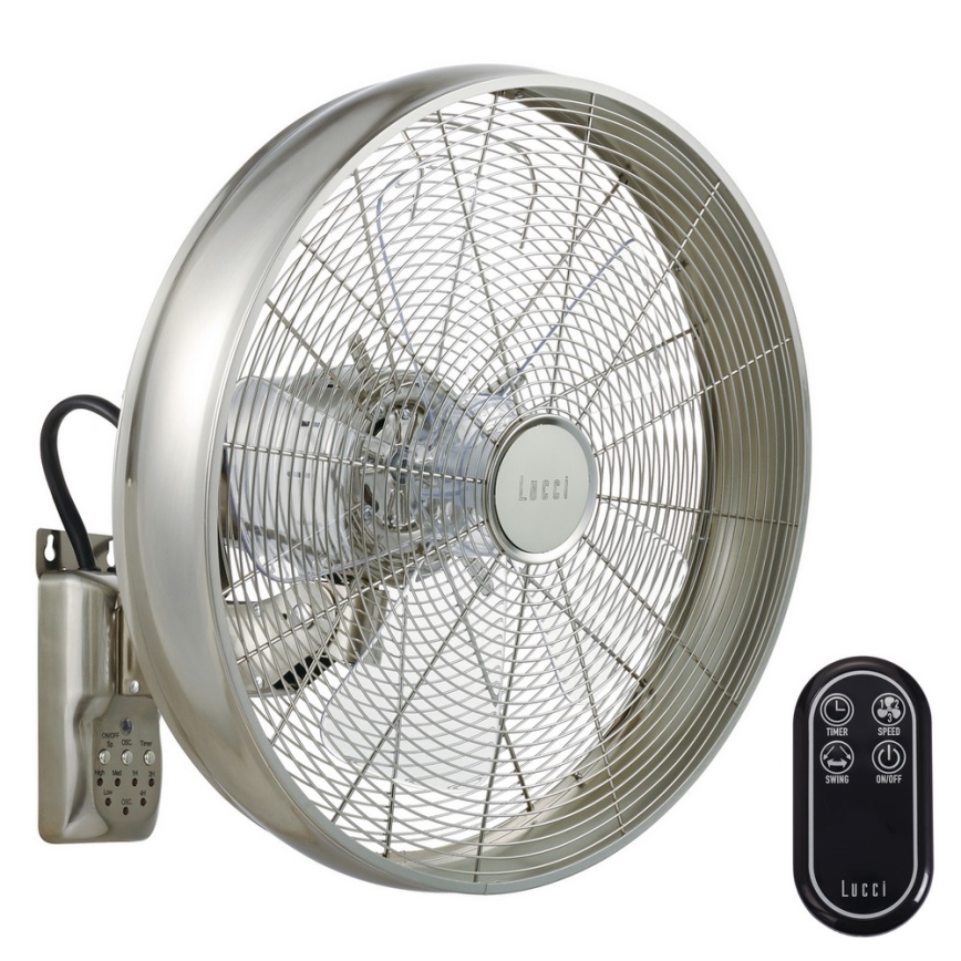 Lucci air 213124 - Daljinski upravljač za ventilatore BREEZE, crni