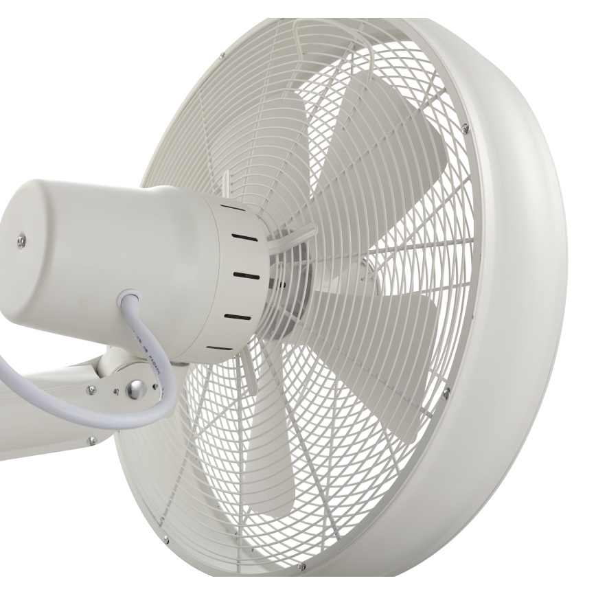 Lucci Air 213128EU - Zidni ventilator BREEZE 55W/230V, beli, Ø 46 cm + daljinski upravljač