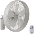 Lucci Air 213128EU - Zidni ventilator BREEZE 55W/230V beo + daljinski upravljač
