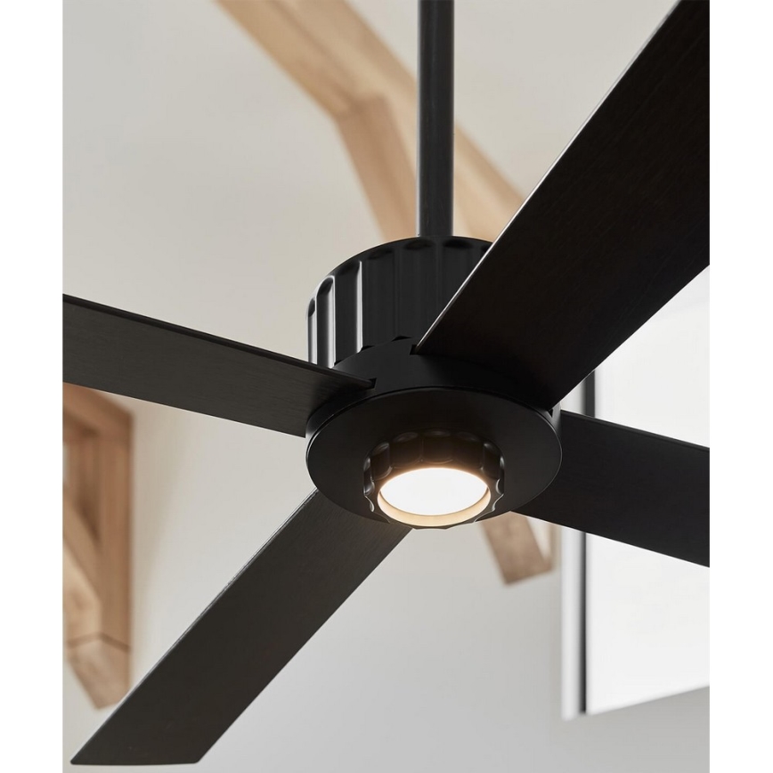 Lucci air 213170 - LED plafonski ventilator NEWPORT wenge/smeđa + daljinski upravljač