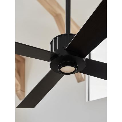 Lucci air 213170 - LED plafonski ventilator NEWPORT wenge/smeđa + daljinski upravljač