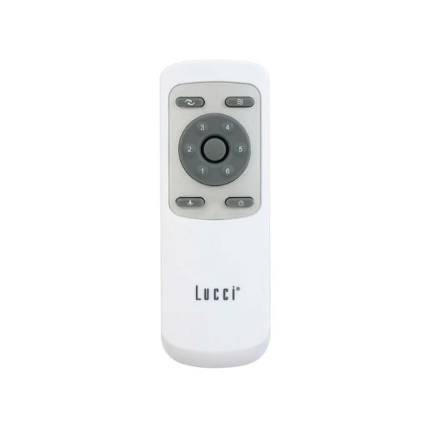 Lucci Air 21318349 - LED prigušiva plafonski ventilator ATLANTA 1xGX53/12W/230V prečnik 142 cm crna + daljinski upravljač