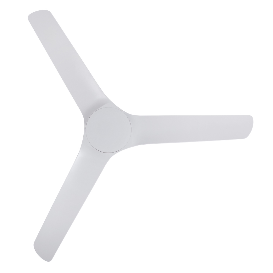 Lucci Air 21321549 - Plafonski ventilator ABYSS prečnika 142 cm IP66 bela + daljinski upravljač