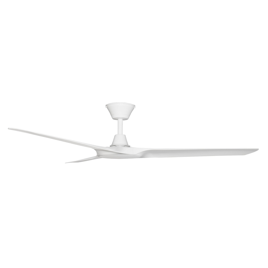 Lucci Air 21321549 - Plafonski ventilator ABYSS prečnika 142 cm IP66 bela + daljinski upravljač
