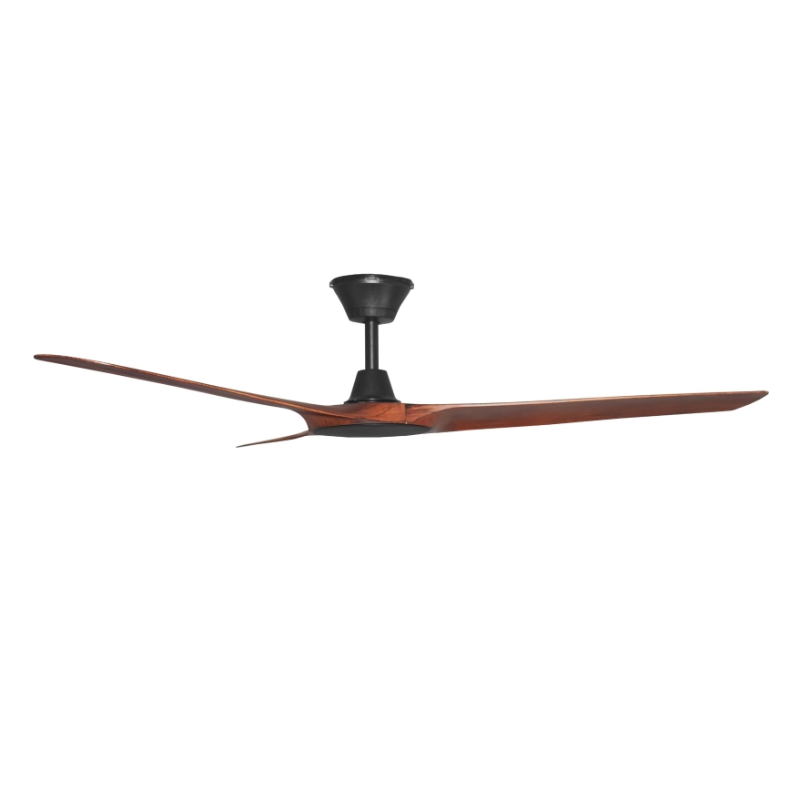 Lucci Air 21321749 - Plafonski ventilator ABYSS prečnika 142 cm IP66 braon + daljinski upravljač