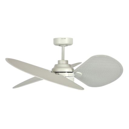 Lucci Air 21325449 - LED prigušiva plafonski ventilator SABLE 1xGX53/12W/230V 3000/4000/5000K prečnik 91,5 cm krem + daljinski upravljač