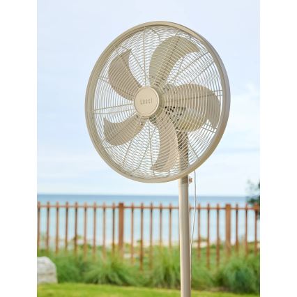 Lucci Air 21326449 - Stojeći ventilator GLIDE 36W/230V, prečnik 45 cm, beli