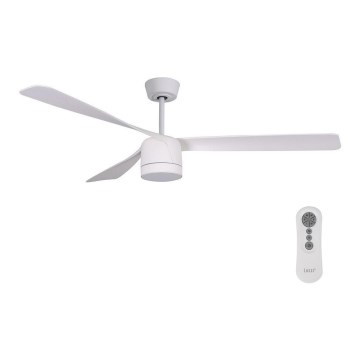 Lucci air 213280 - Stropni ventilator PEREGRINE 1xGX53/12W/230V, bela, prečnik 142 cm + daljinski upravljač