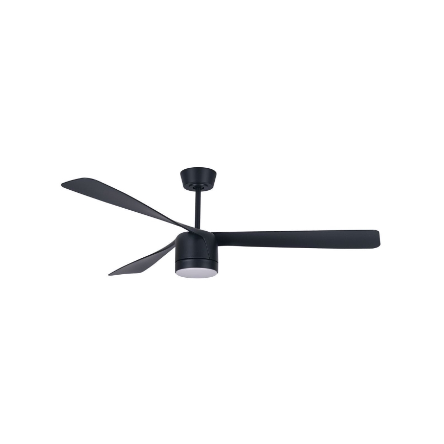 Lucci air 213281 - Plafonski ventilator PEREGRINE 1xGX53/12W/230V crna prečnik 142 cm + daljinski upravljač