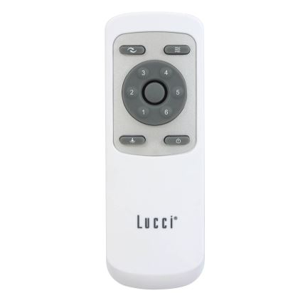 Lucci air 213301 - LED prigušiva plafonski ventilator UNIONE 1xGX53/12W/230V braon/sjajni hrom prečnik 142 cm + daljinski upravljač