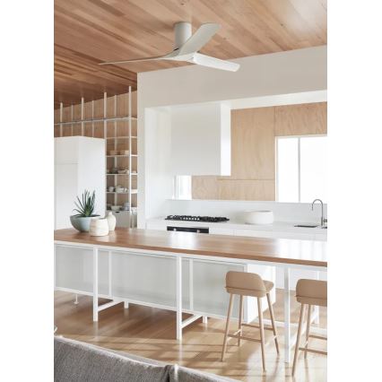 Lucci air 21610049 - Plafonski ventilator LONDO, beli, prečnik 132 cm + daljinski upravljač