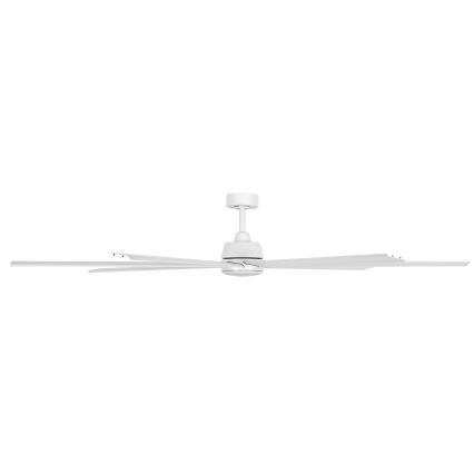 Lucci air 21610849 - Plafonski ventilator ATLANTA 1xGX53/12W/230V, bela, prečnik 183 cm + daljinski upravljač