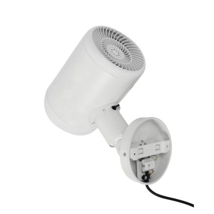 Lucci Air 21612549 - Zidni ventilator JET 32W/230V bela + daljinski upravljač