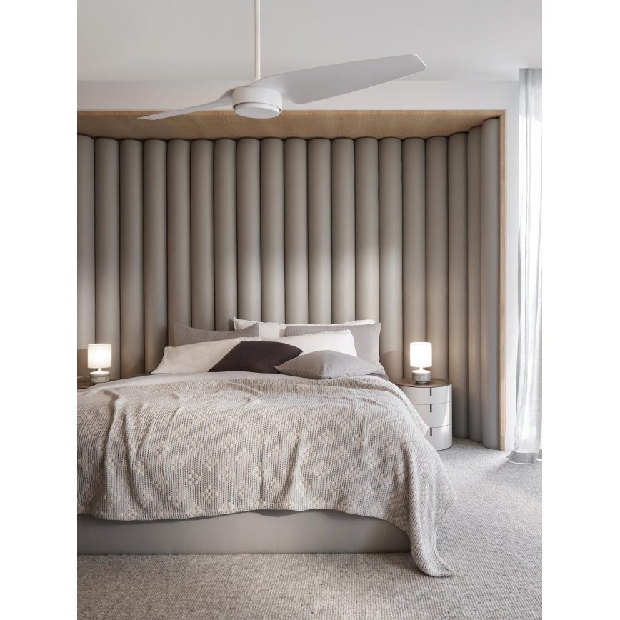 Lucci air 21615349 - Plafonski ventilator CONDOR, beo, prečnik 137 cm + daljinski upravljač