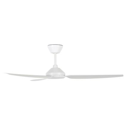 Lucci air 21616249 - Plafonski ventilator POLIS IP55, beli, prečnik 132 cm + daljinski upravljač