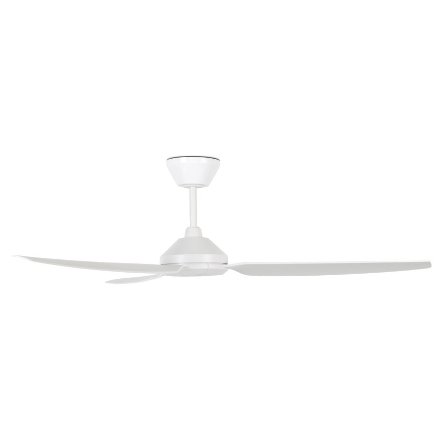 Lucci air 21616249 - Plafonski ventilator POLIS IP55, beli, prečnik 132 cm + daljinski upravljač