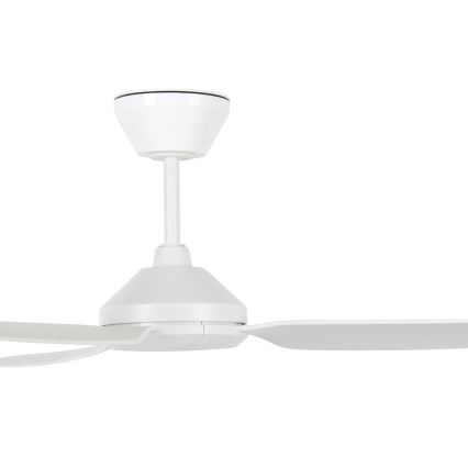 Lucci air 21616249 - Plafonski ventilator POLIS IP55, beli, prečnik 132 cm + daljinski upravljač