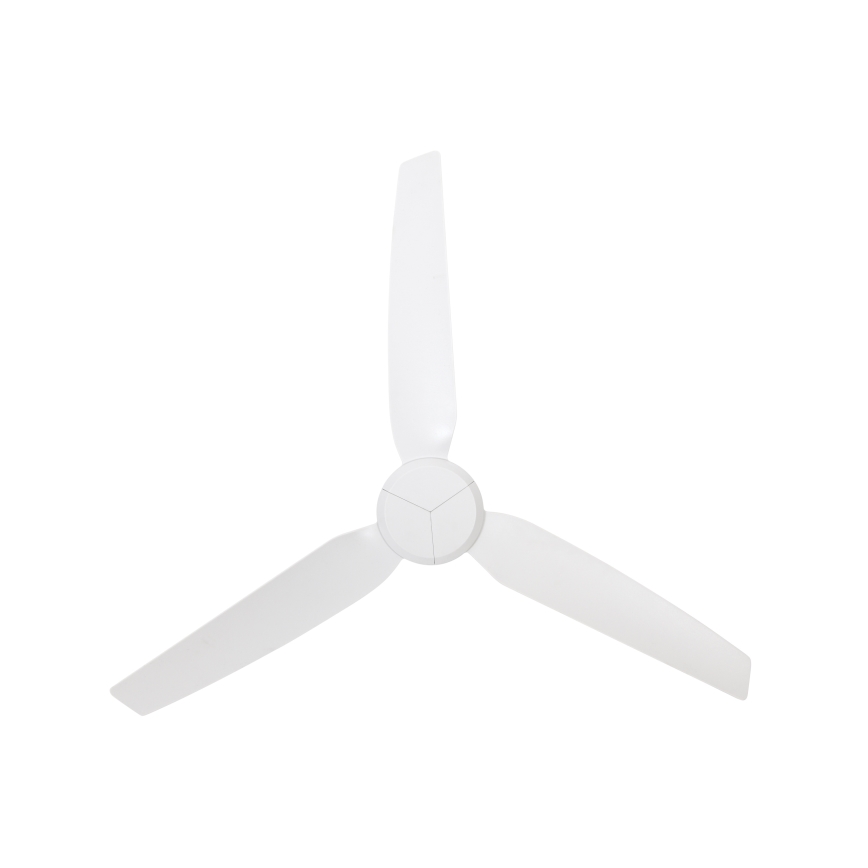 Lucci air 21616249 - Plafonski ventilator POLIS IP55, beli, prečnik 132 cm + daljinski upravljač