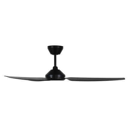 Lucci air 21616349 - Plafonski ventilator POLIS IP55, crne boje, prečnika 132 cm + daljinsko upravljanje