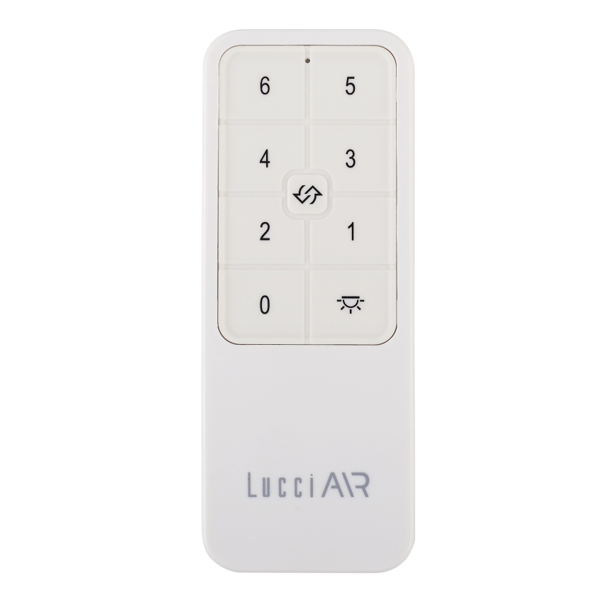 Lucci air 21616349 - Plafonski ventilator POLIS IP55, crne boje, prečnika 132 cm + daljinsko upravljanje