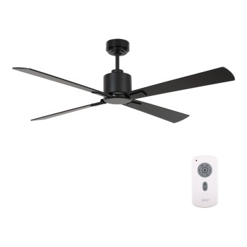 Lucci air 510523 - Plafonski ventilator AIRFUSION CLIMATE crne boje, prečnik 132 cm + daljinski upravljač