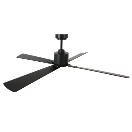 Lucci air 510523 - Plafonski ventilator AIRFUSION CLIMATE crne boje, prečnik 132 cm + daljinski upravljač