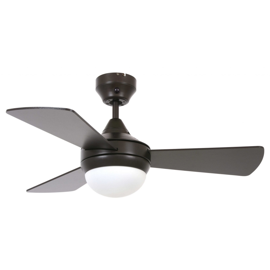 Lucci Air 512311 - Plafonski ventilator AIRLIE HUGGER 2xE27/15W/230V drvo/braon + daljinski upravljač
