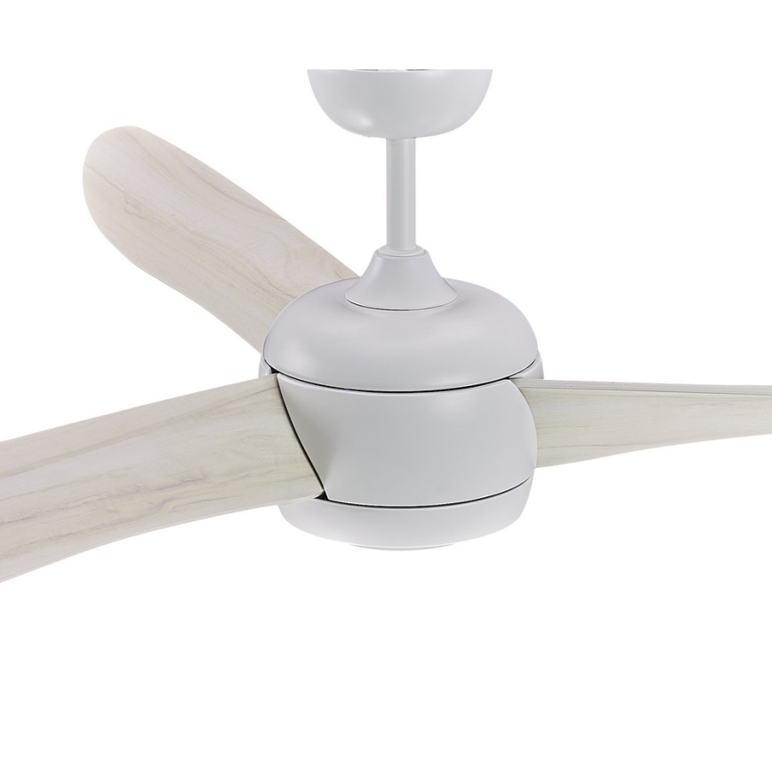 Lucci air 512911 - LED plafonski ventilator AIRFUSION NORDIC LED/20W/230V drvo/bela + daljinski upravljač
