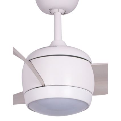 Lucci air 512911 - LED plafonski ventilator AIRFUSION NORDIC LED/20W/230V drvo/bela + daljinski upravljač