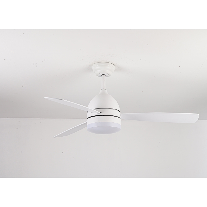 Lucci air 513075 - LED plafonski ventilator VECTOR LED/25W/230V 3000/4200/6500K bela prečnik 122 cm + daljinski upravljač