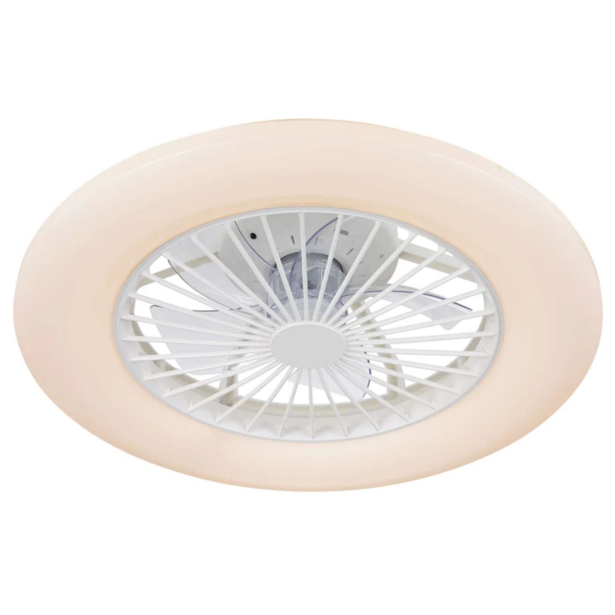 Lucci Air 513200 - LED prigušiva plafonska svetiljka sa ventilatorom OSLO LED/20W/230V 3000/4500/6500K bela prečnik 50 cm + daljinski upravljač